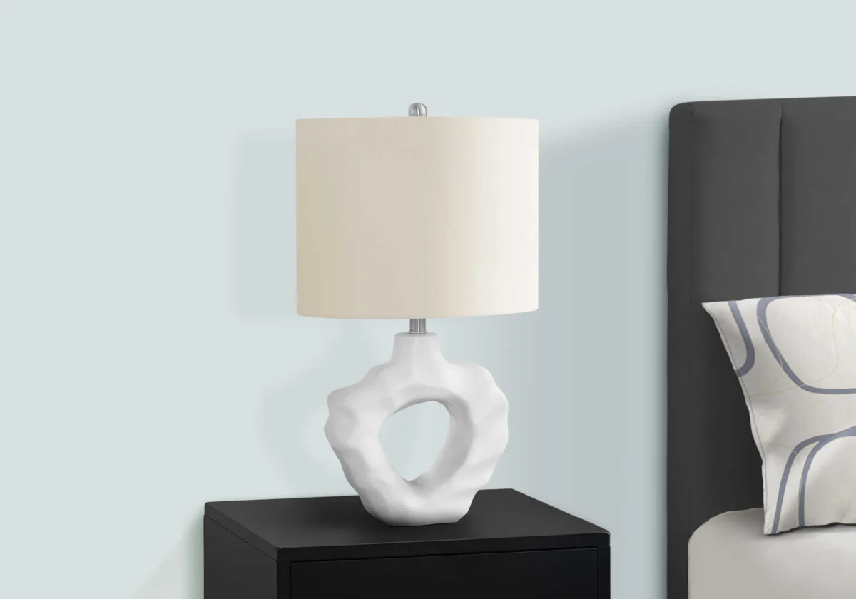 AURELION IVORY™ – SCULPTURAL MODERN TABLE LAMP – I 9727 - Image 6