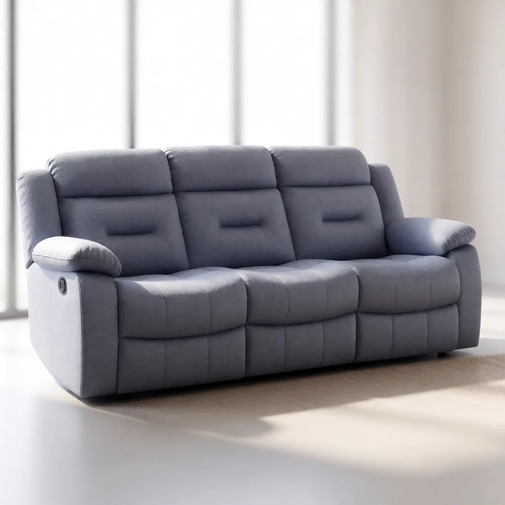 AURORA GRIS™ – FABRIC RECLINER SOFA SET - Image 3