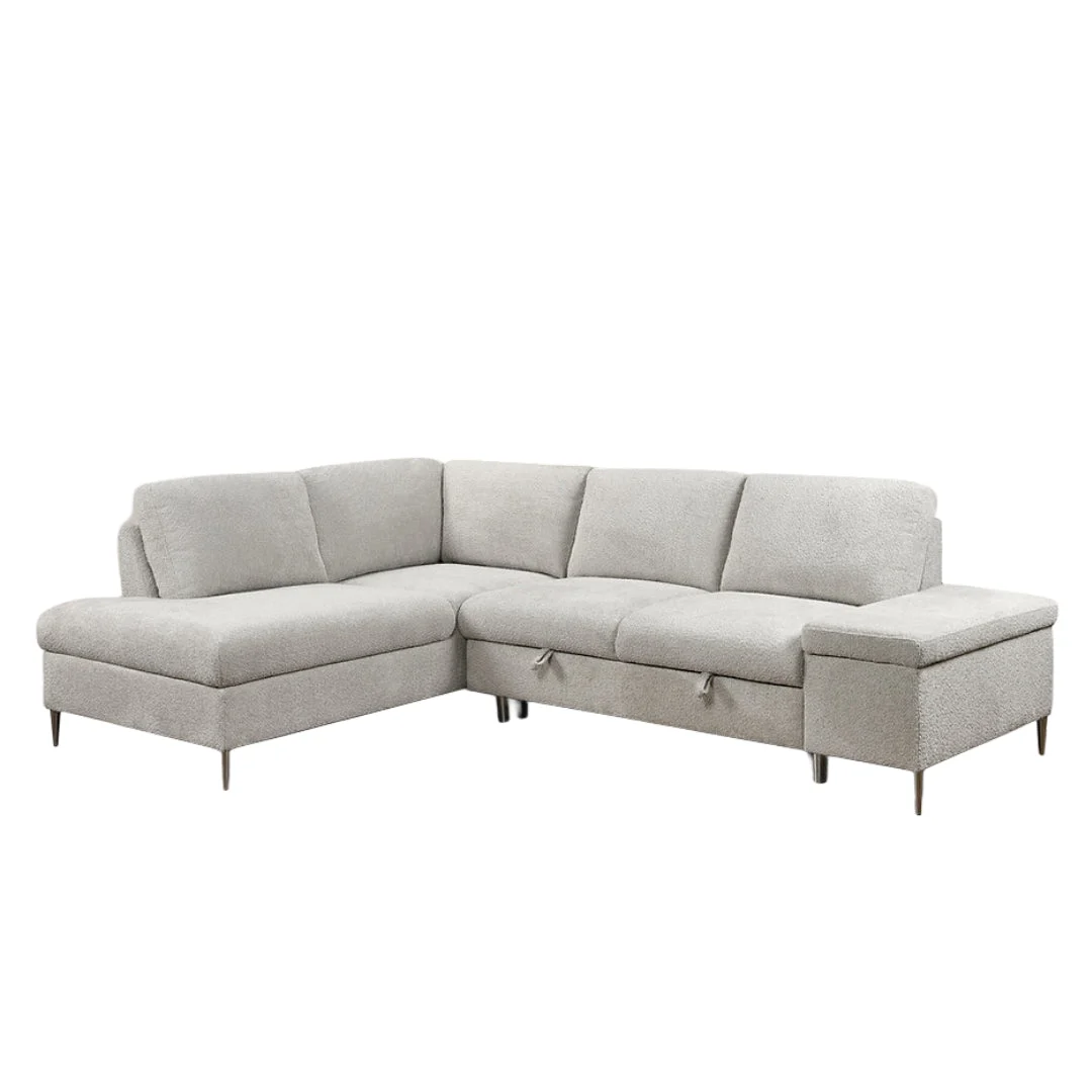 AVALON™ – SOFA BED SECTIONAL IN BOUCLÉ FABRIC – IF-9023