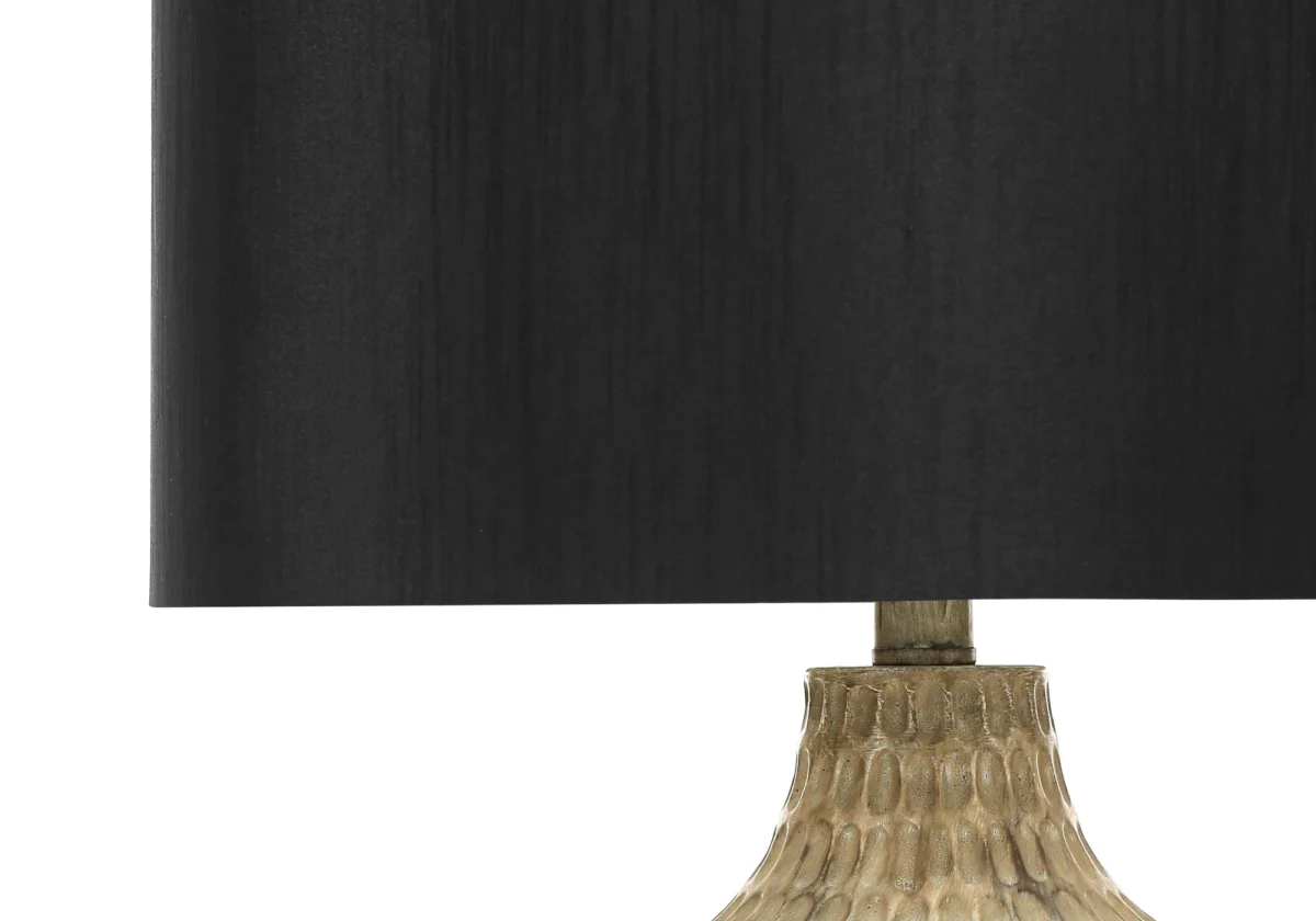 CALDERA NOIR™ – SCULPTURAL GOURD TABLE LAMP – I 9606 - Image 4