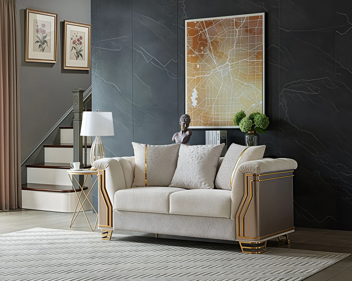 CHATEAU™ – MODERN ELEGANT SOFA SET – L8625 - Image 4