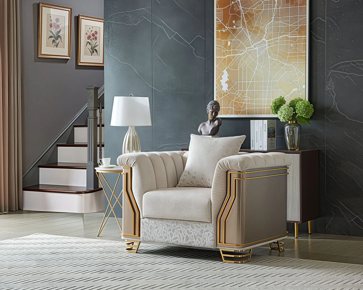 CHATEAU™ – MODERN ELEGANT SOFA SET – L8625 - Image 5