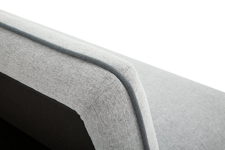 ECLIPSE MINI™ – LIGHT GREY SOFA BED FUTON – IF-8035 - Image 4