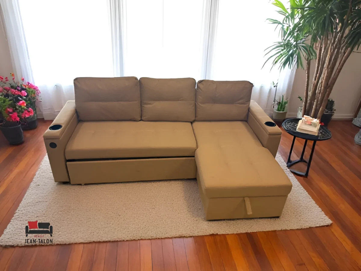 FlexiDream™ Modular Fabric Sofa Bed – 6142 - Image 6