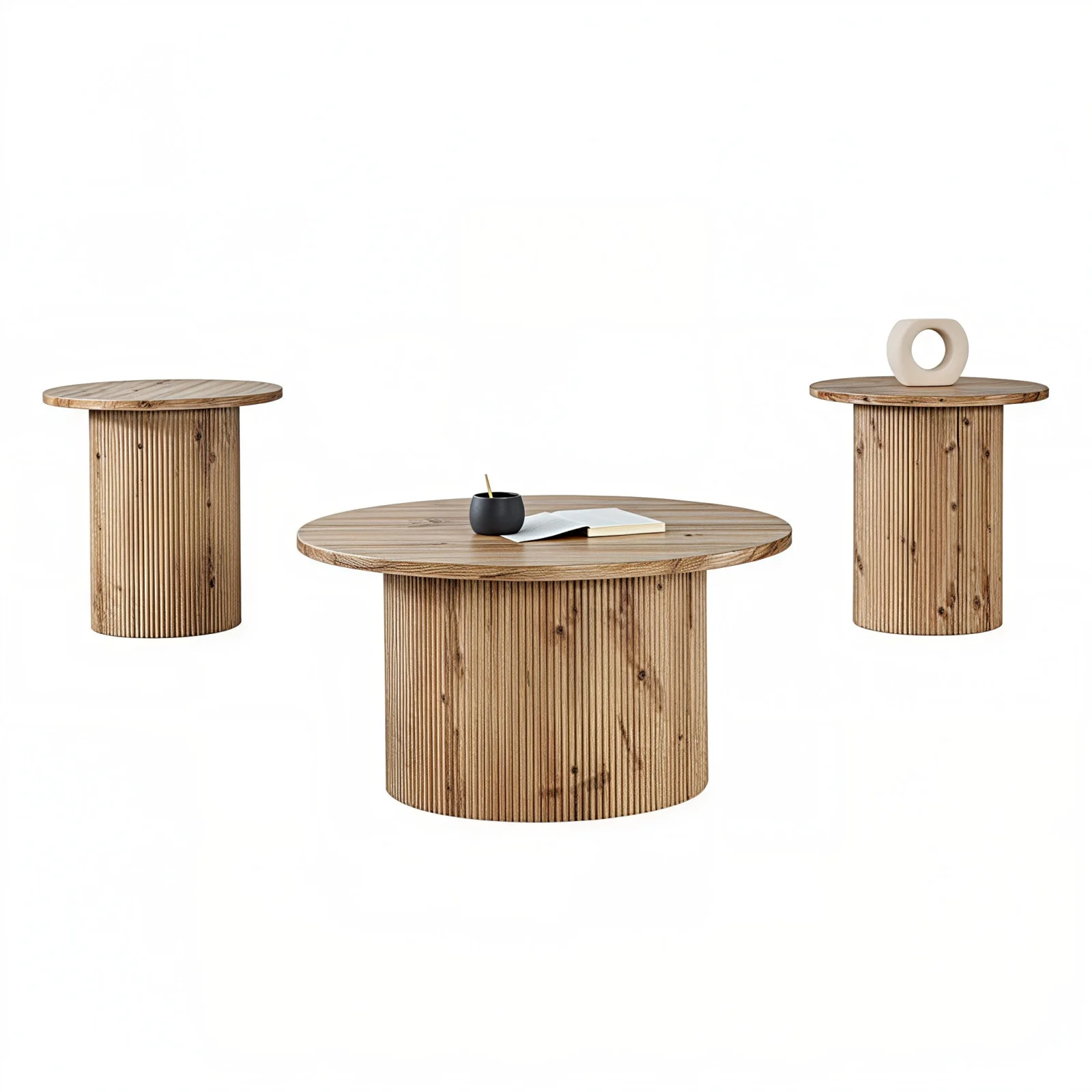 FLUVIA COLUMN™ – 3PC COFFEE TABLE SET – IF-2661