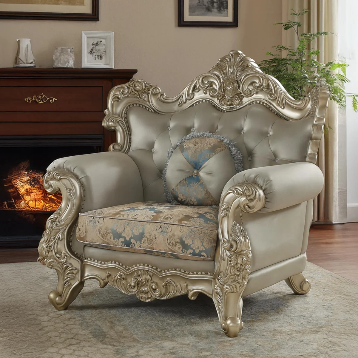 ISABELLA ROYALE™ – CLASSIC EUROPEAN LIVING ROOM SET – L1425 - Image 5