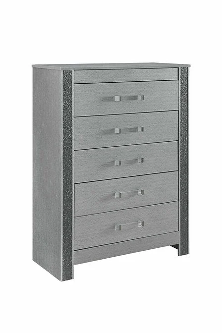 LOGAN-SILVER™ – 6-PIECE BEDROOM SET - Image 9