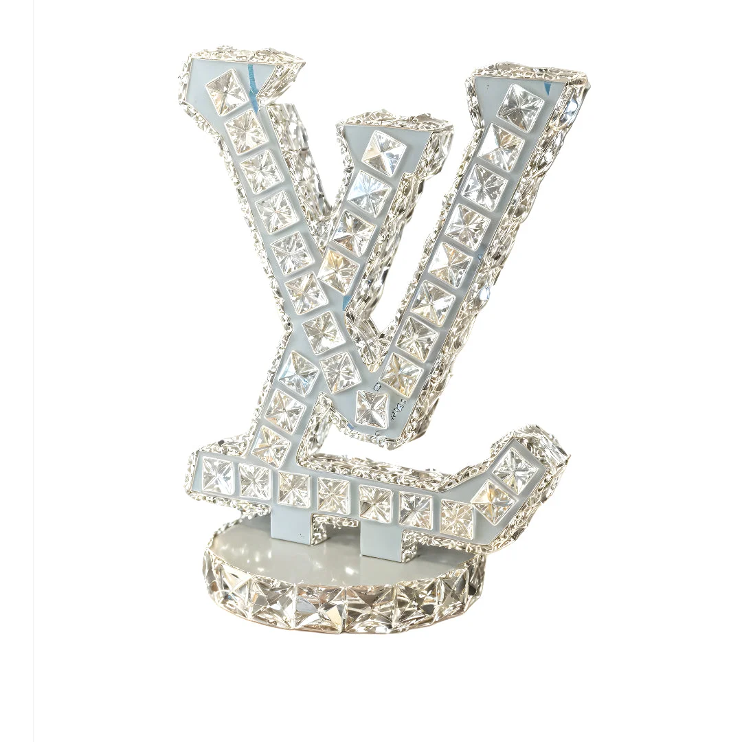 Louis Vuitton LV Crystal LED Table Lamp