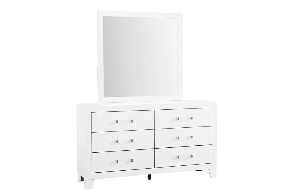 LUCIA-WHITE™ – 6-PIECE BEDROOM SET - Image 6
