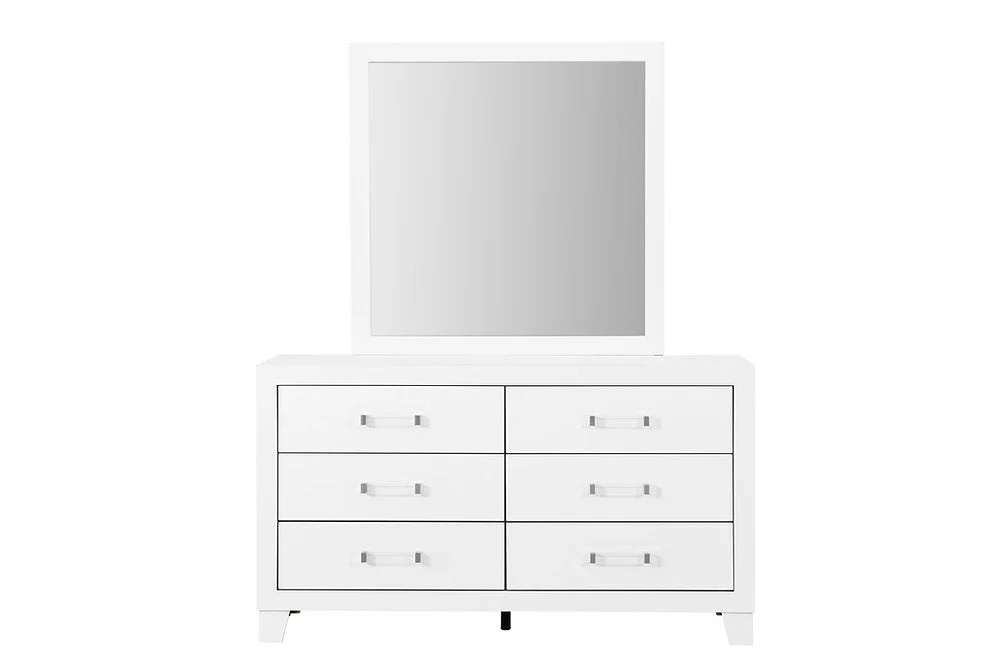 LUCIA-WHITE™ – 6-PIECE BEDROOM SET - Image 7