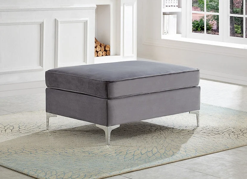 LUXOR VELVET™ – REVERSIBLE SECTIONAL + OTTOMAN – IF-9282 - Image 7