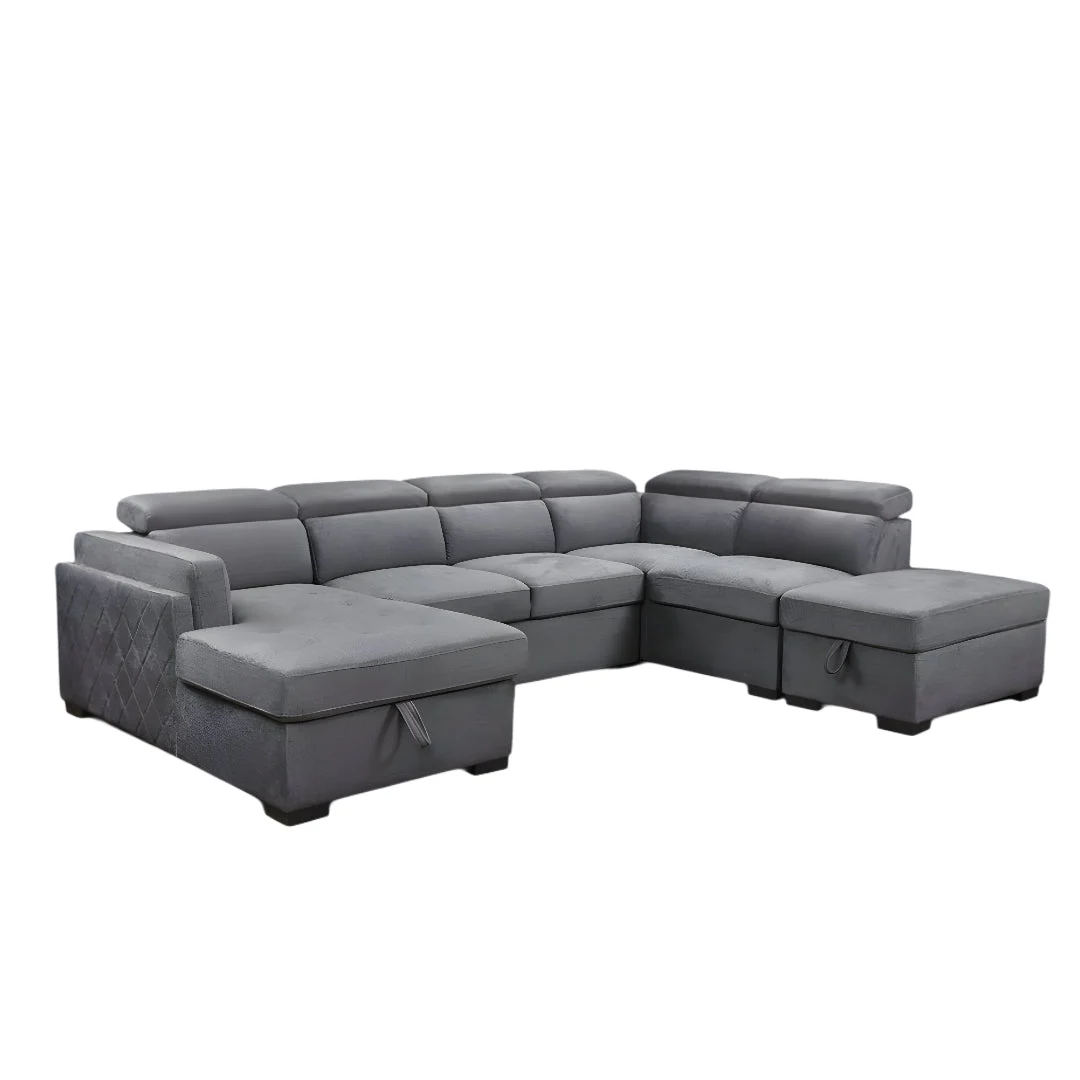 LUXORA™ – SOFA BED SECTIONAL WITH ADJUSTABLE HEADRESTS – IF-9090