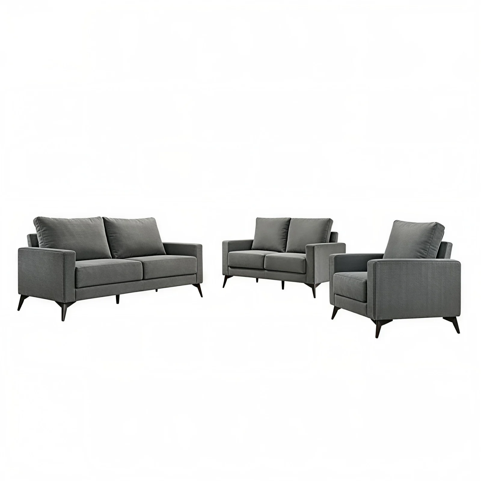 NOCTURA VÉRA™ – MODERN MEMORY FOAM SOFA SET – T1176