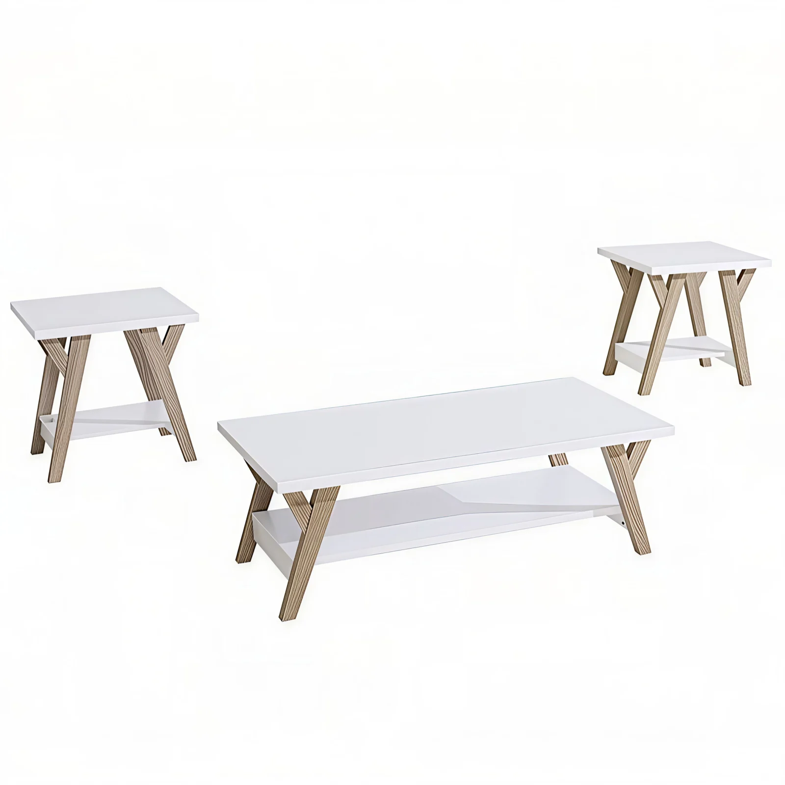 NORDIVA LIVING™ – 3PC COFFEE TABLE SET – IF-3506
