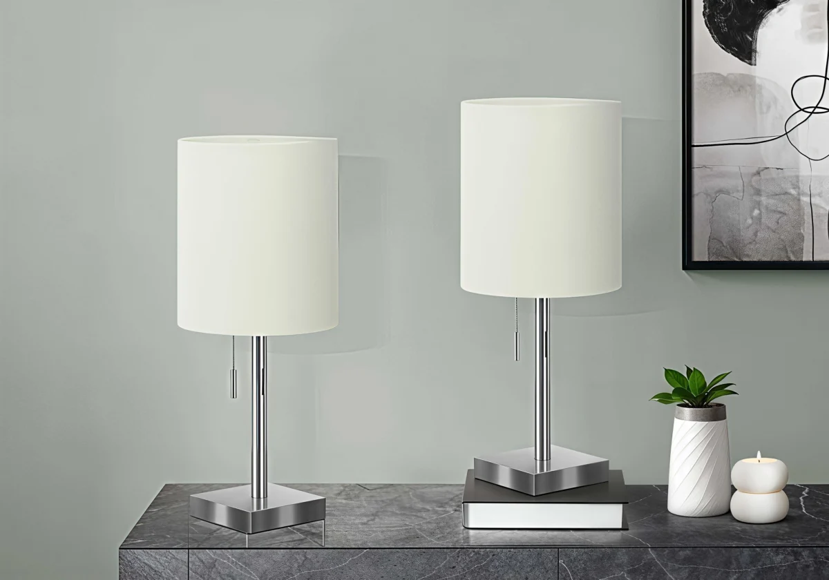 NOVERA DUO™ – MODERN TABLE LAMP SET WITH USB (2-PIECE) – I 9650 - Image 4