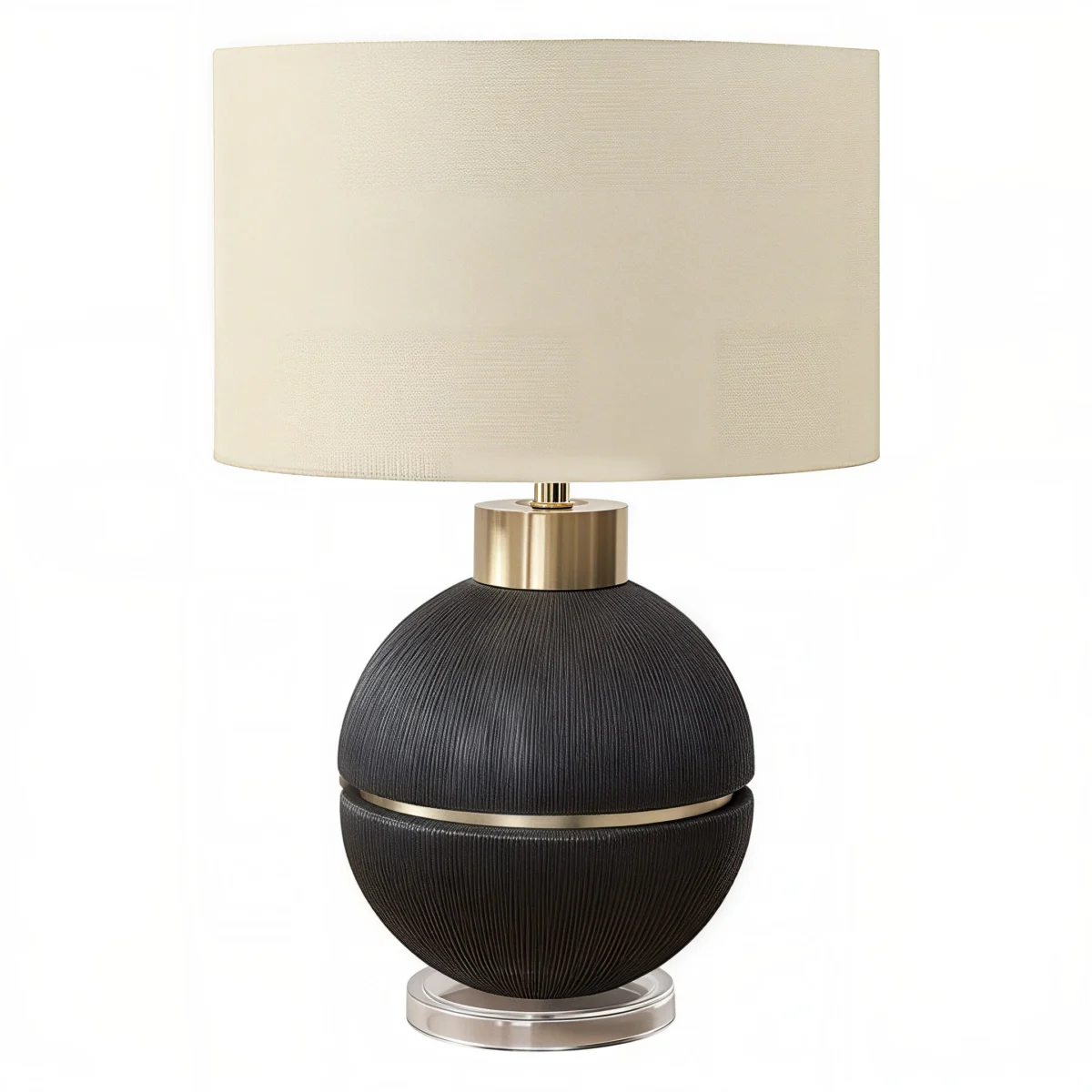 ORIONA LUX™ – TEXTURED GLOBE TABLE LAMP – I 9925 - Image 2