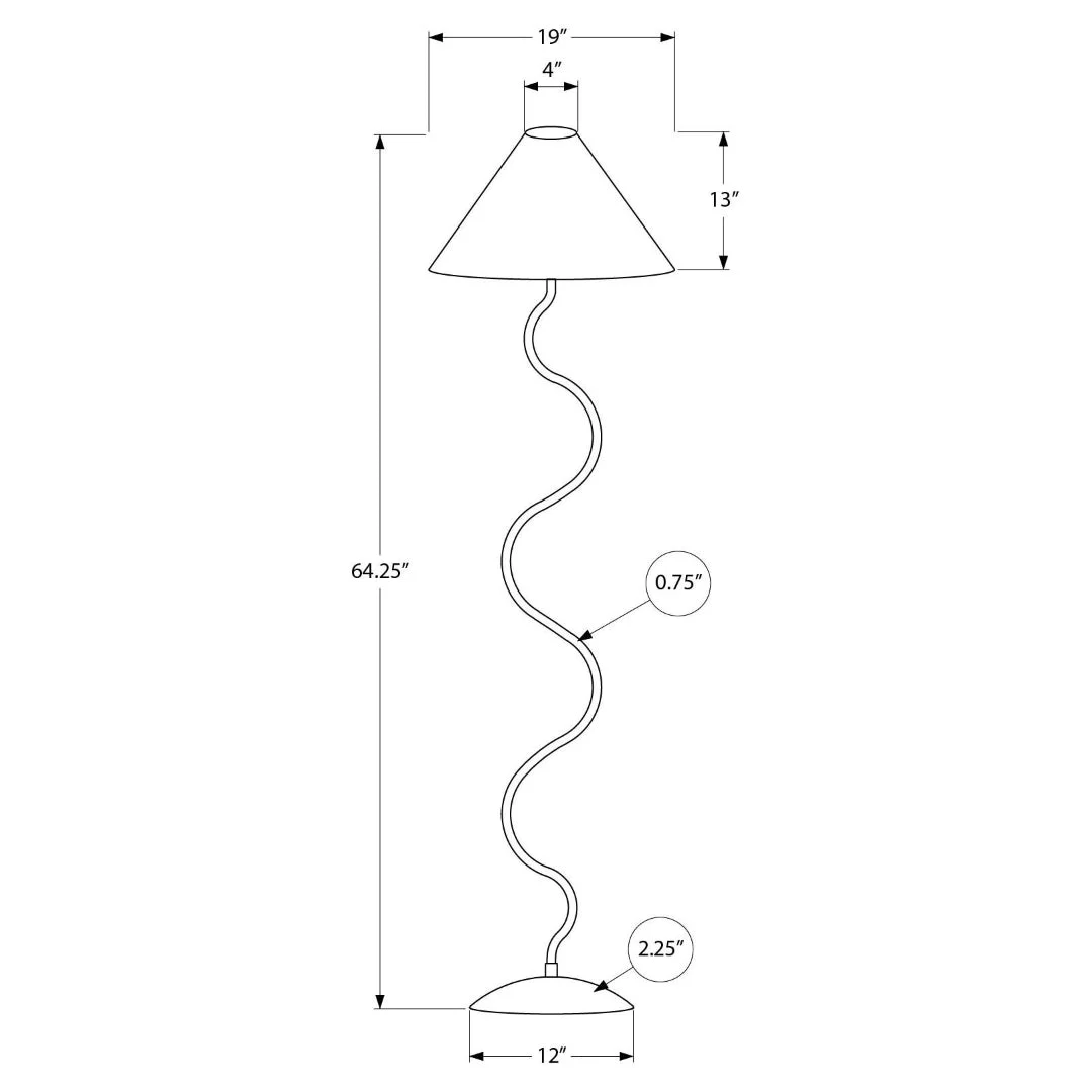 SERPENTIS NOIR™ – SCULPTURAL FLOOR LAMP – I 9627 - Image 4