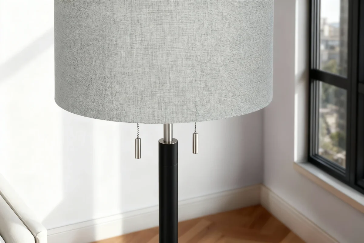 SILVANO DUAL™ – MODERN DOUBLE-LIGHT FLOOR LAMP – I 9748 - Image 3