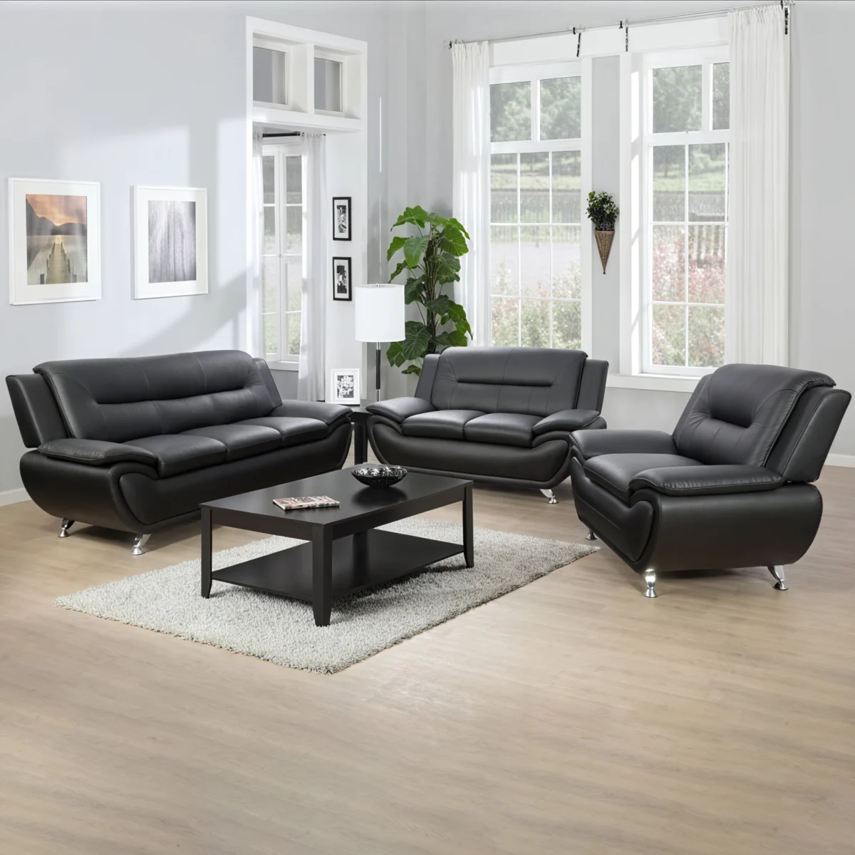 Sofa Set PU 1901 - Image 5