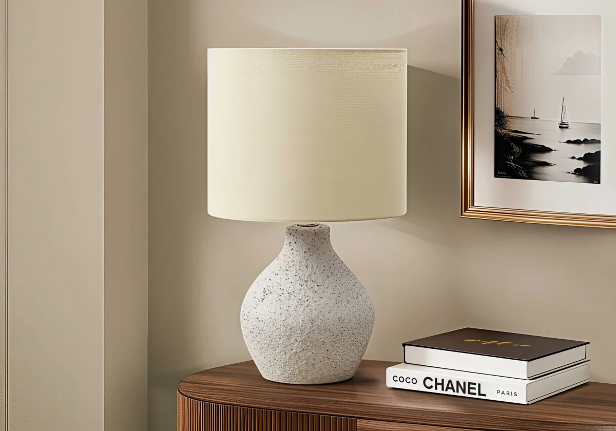 TERRAVA FORGE™ – CONTEMPORARY RESIN TABLE LAMP – I 9772 - Image 4