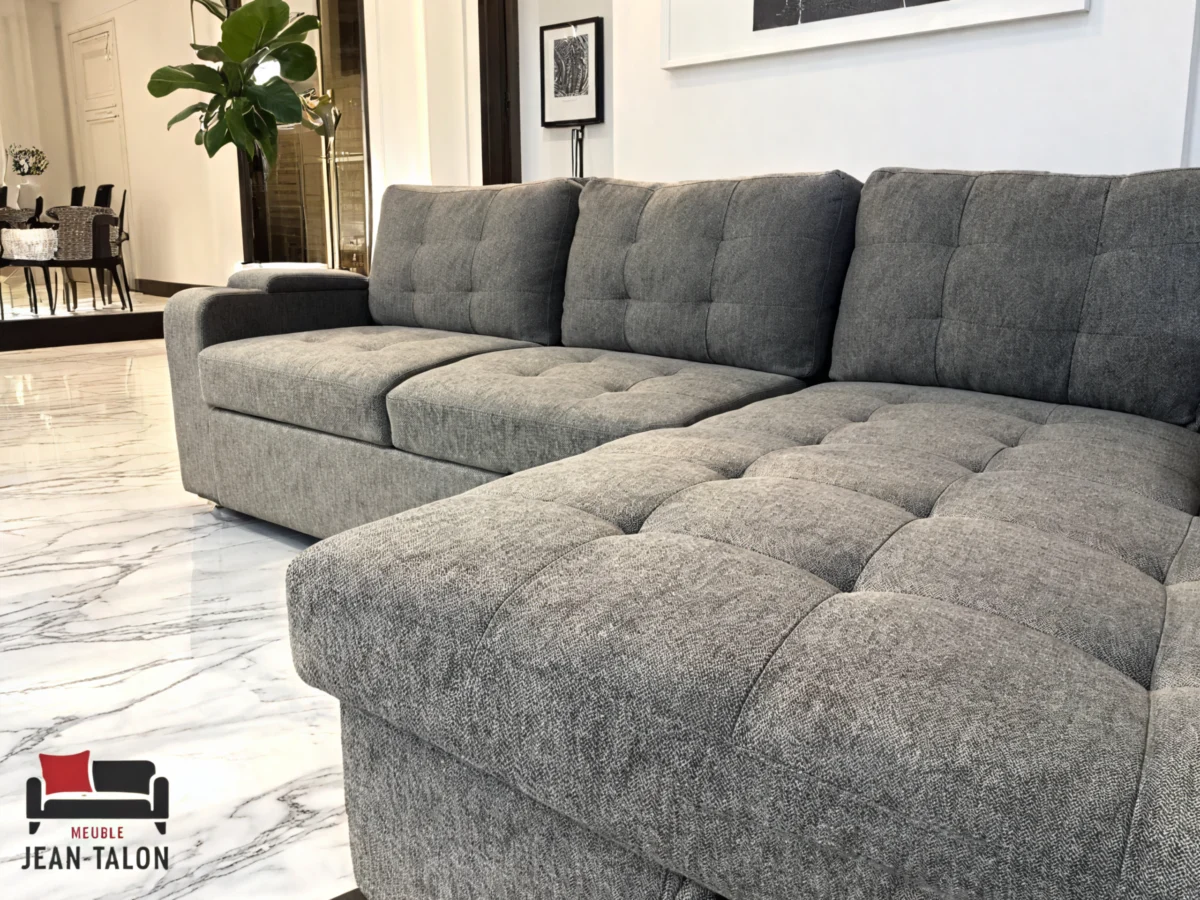 UrbanFold™ Fabric Sofa Bed – 6231 - Image 3