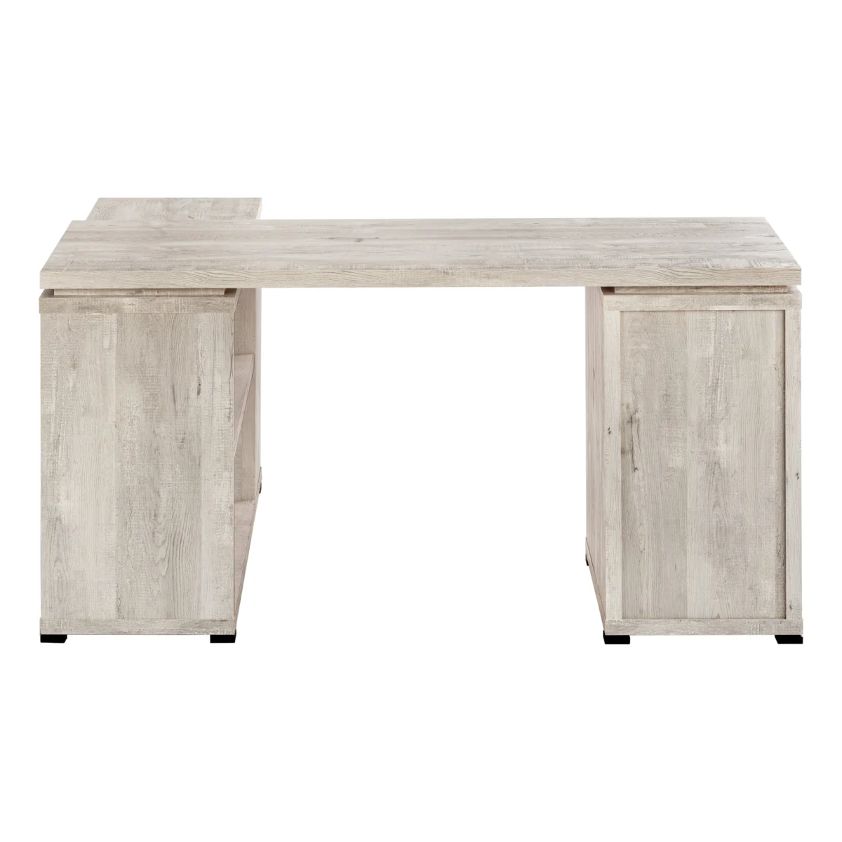 VANTEX CORNER™ – L-SHAPED RECLAIMED OFFICE DESK – I 7421 - Image 9