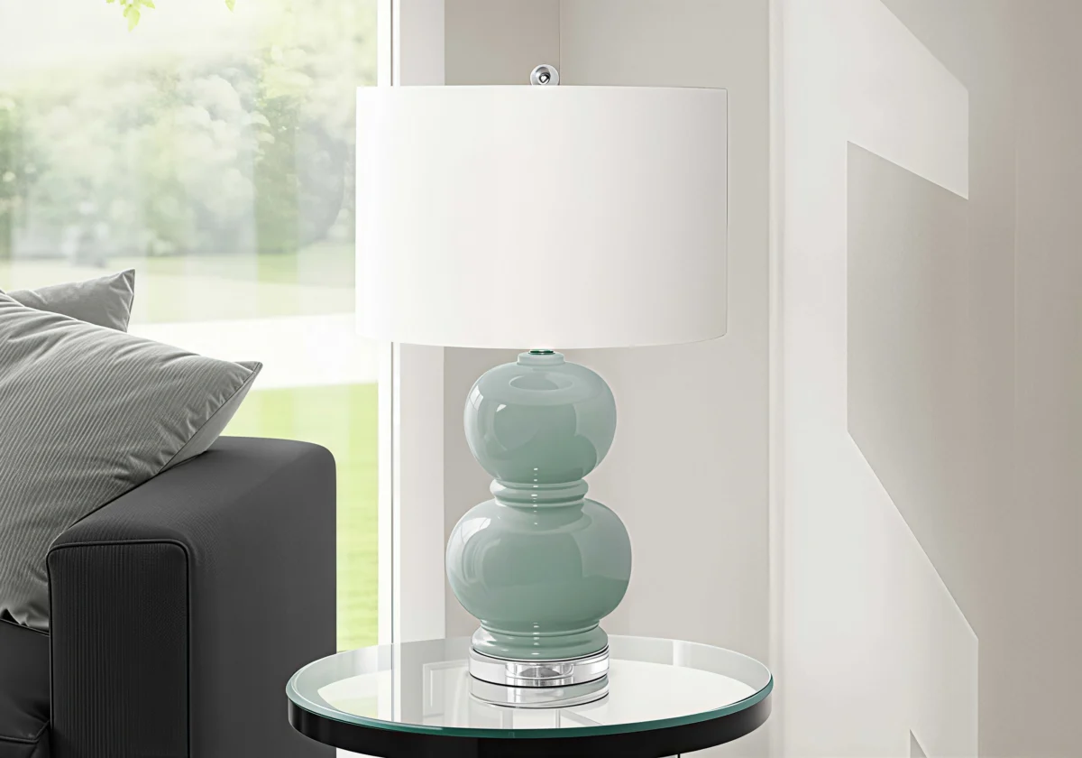 VERDONA GOURD™ – CONTEMPORARY CERAMIC TABLE LAMP – I 9743 - Image 3