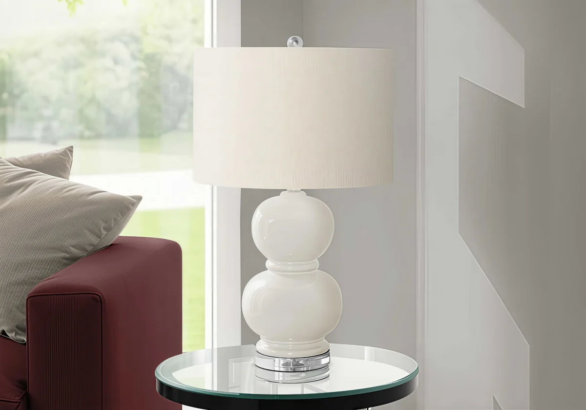 VERDONA GOURD™ – CONTEMPORARY CERAMIC TABLE LAMP – I 9743 - Image 4