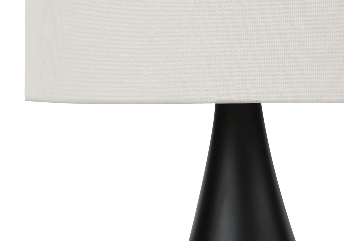 VIRELLE TEARDROP™ – CONTEMPORARY BLACK TABLE LAMP SET (2-PIECE) – I 9639 - Image 4